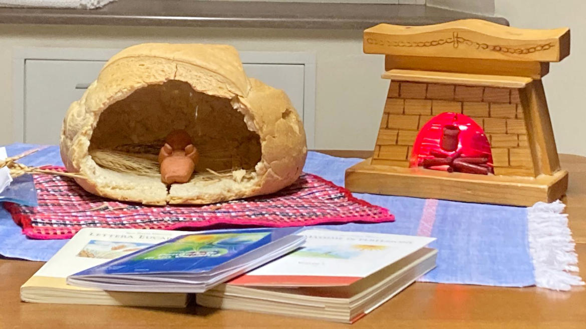 Lo splendido simbolo del pane guida il momento di preghiera e la nostra successiva riflessione.